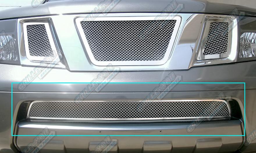 N77795T 05-21 Nissan Frontier 05-07 Pathfinder Billet Grille Grill Complete set