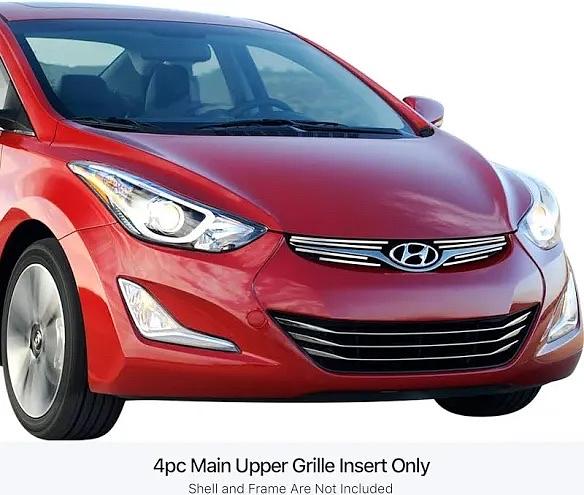 Y66675A-U 09-12 Hyundai Elantra Touring Upper Billet Grille