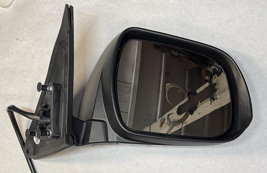 Factory Style Powered+Heated Right Side Door Mirror Compatible with 08-13 Toyota Highlander