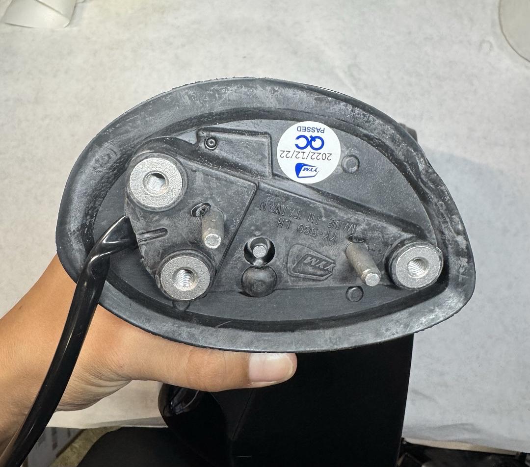 Left Drive Side Power Adjustment Non-Heated Folding Rear View Mirror w/Turn Signal Compatible with 15-16 Mazda CX-5