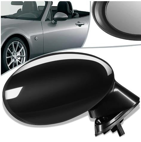Factory Style Powered Right Side Door Mirror Compatible with 06-15 Mazda Miata