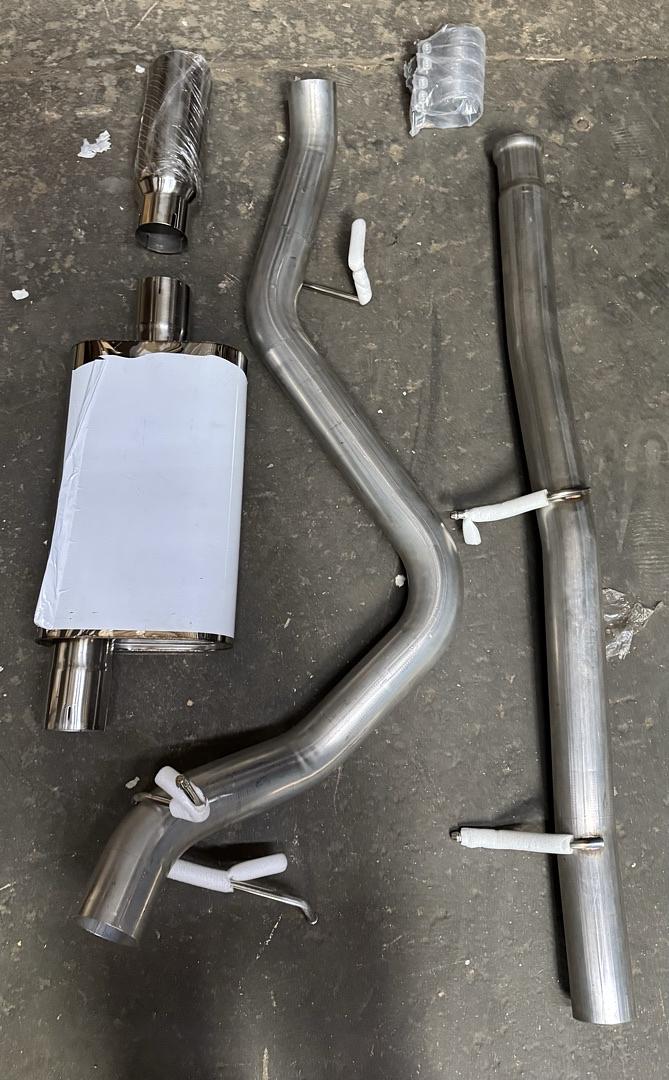 07-13 CHEVY SILVERADO GMC SIERRA 1500 crew/extended cab short bed catback exhaust system
