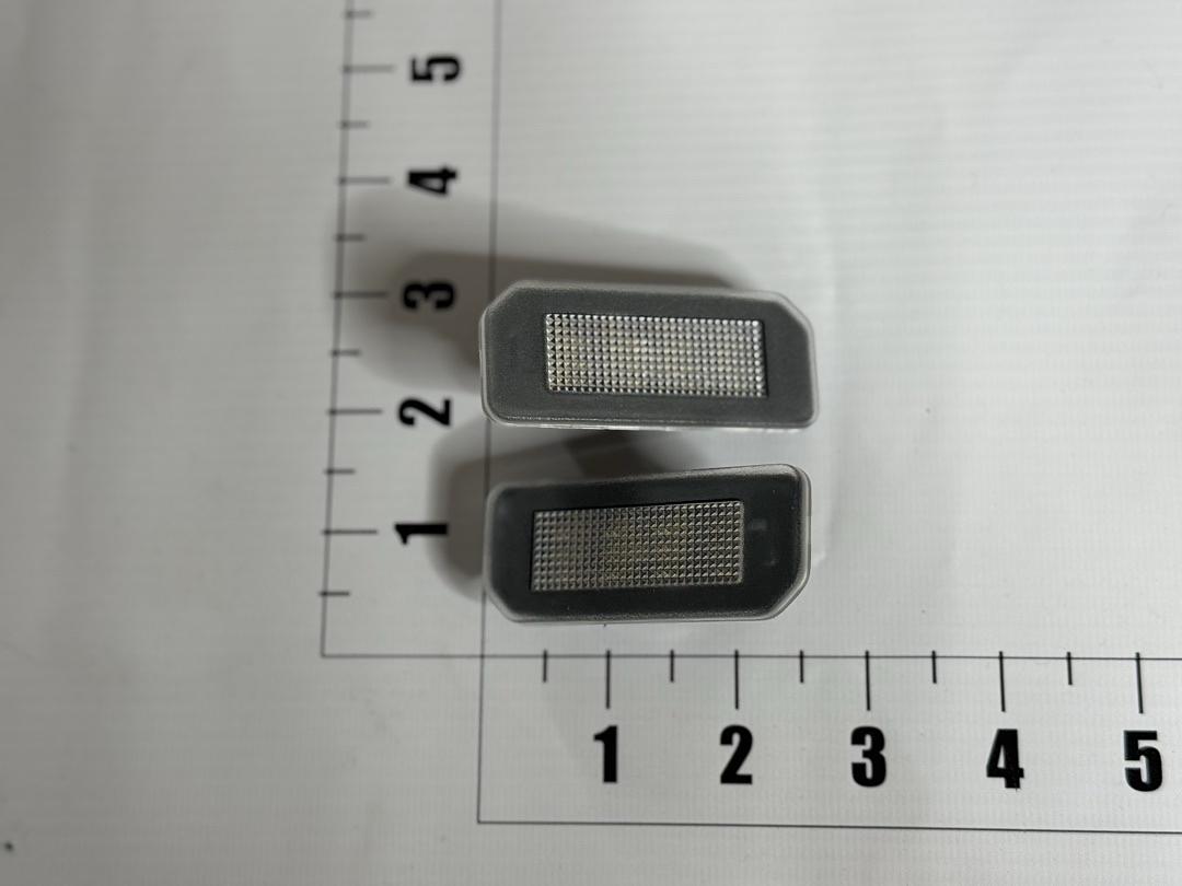 2012-2016 Tesla Model S License plate number led lights pair