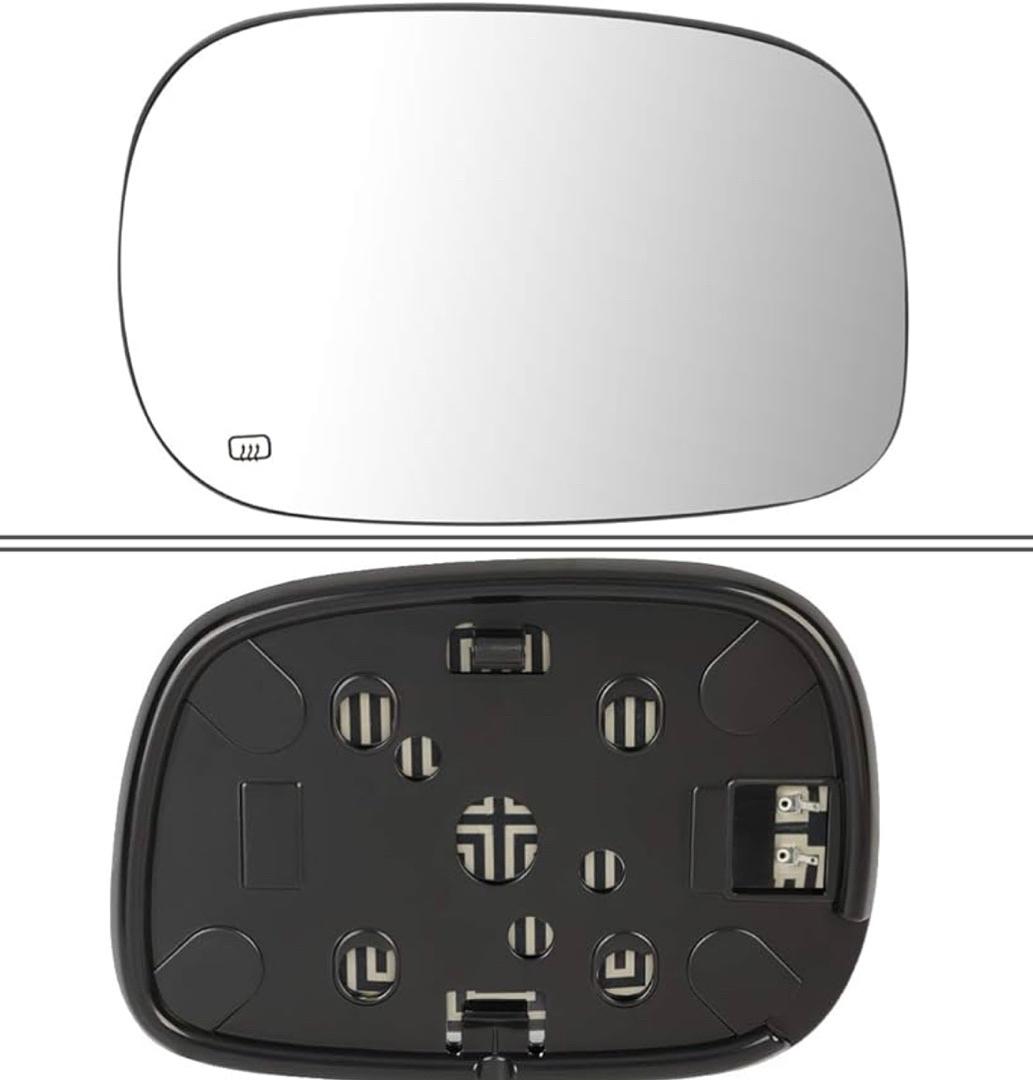 5086220AA Factory Style Right Side Mirror Glass w/Heated Compatible with 02-06 Ram 1500 Pickup / 03-06 Ram 2500 3500 Pickup