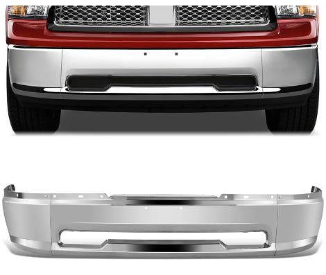 09-10 Dodge Ram 1500 11-12 Ram 1500 w/o Fog Lights Cutouts Chrome