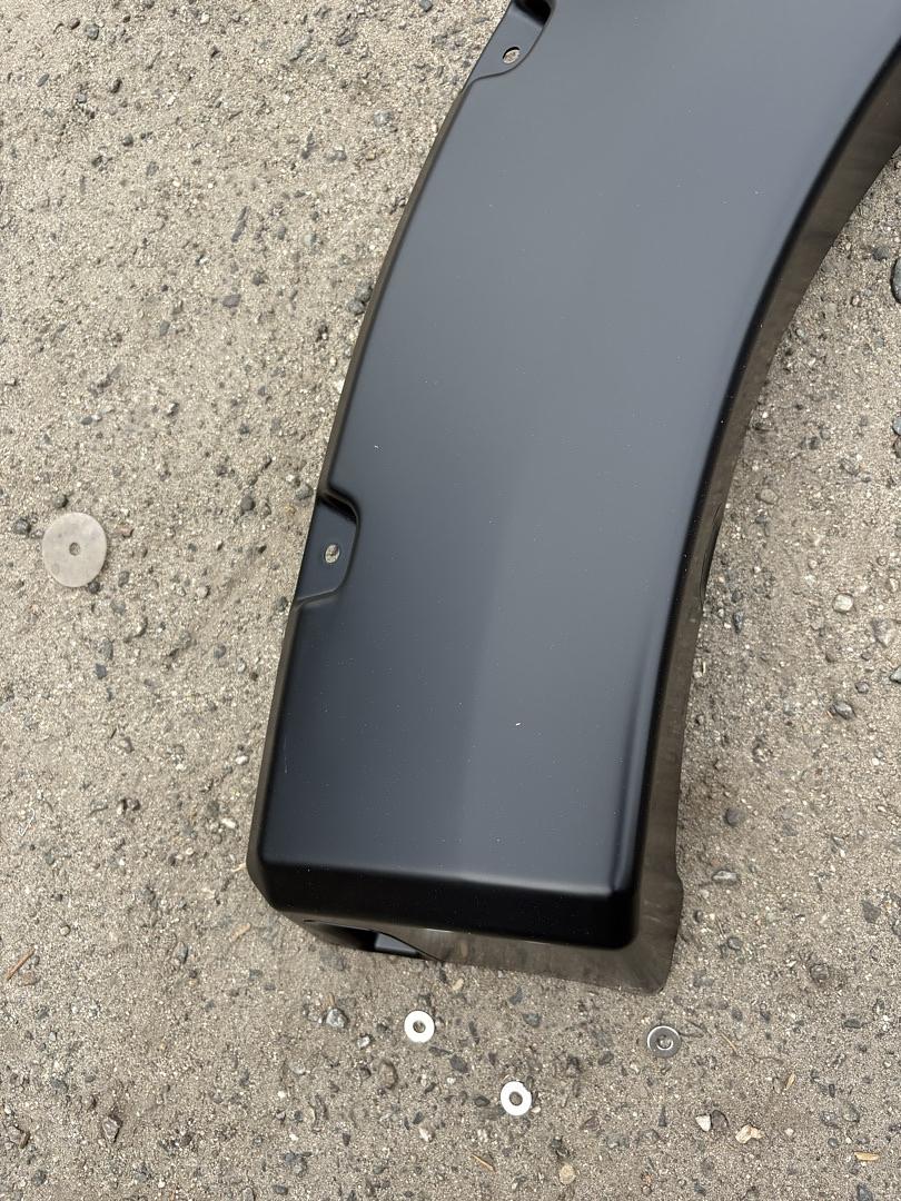 15-17 Ford F-150 Pocket Rivited Matte Black Fender Flares
