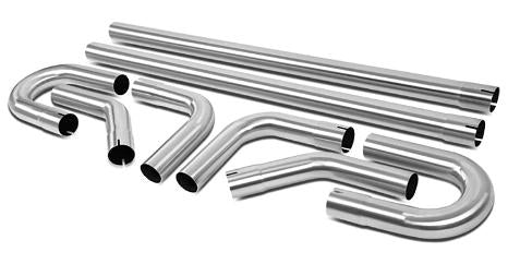 8-Pieces 2.5” OD Custom Mandrel-Bends Exhaust Pipe Kit