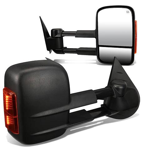 Powered adjusted Heat Towing Mirrors for Chevy Silverado / Suburban / Tahoe / Avalanche / GMC Sierra Yukon for 2007 to 2013