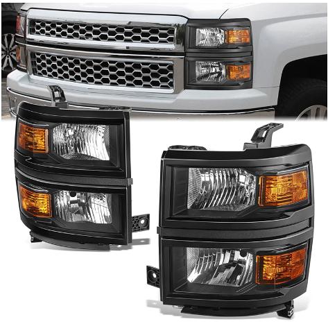 Chevy Silverado Left Headlight for 2014 to 2015