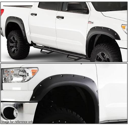 Pocket-Rivet Fender Wheel Flare Style Side 07-13 Tundra