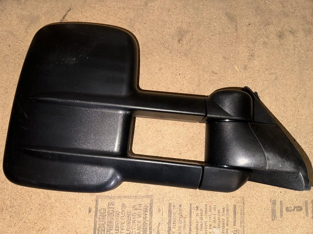 Right Side TWM-022-T222-BK-R 88-02 Chevy GMC C/K Powered Towing Mirror Right/Passenger
