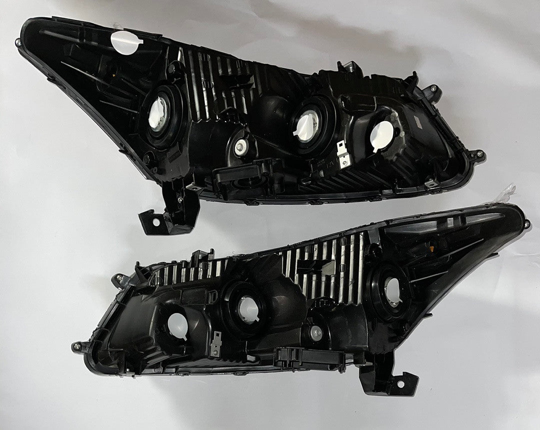 08-12 HONDA ACCORD 4dr sedan Black/ Amber Headlights Replacement