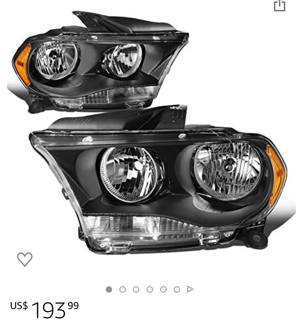 2011 To 2013 Dodge Durango Headlights Luces Micas Calaveras Faros Focos Luz Light Foco Luz