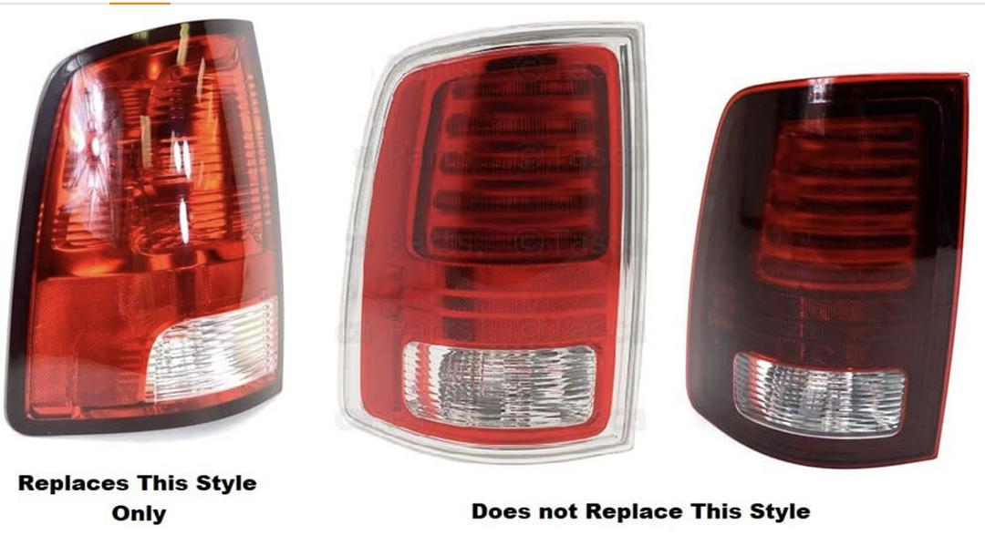 2009 to 2017 Dodge Ram LED Taillights Luces Micas Calaveras Faros Focos Luz Light