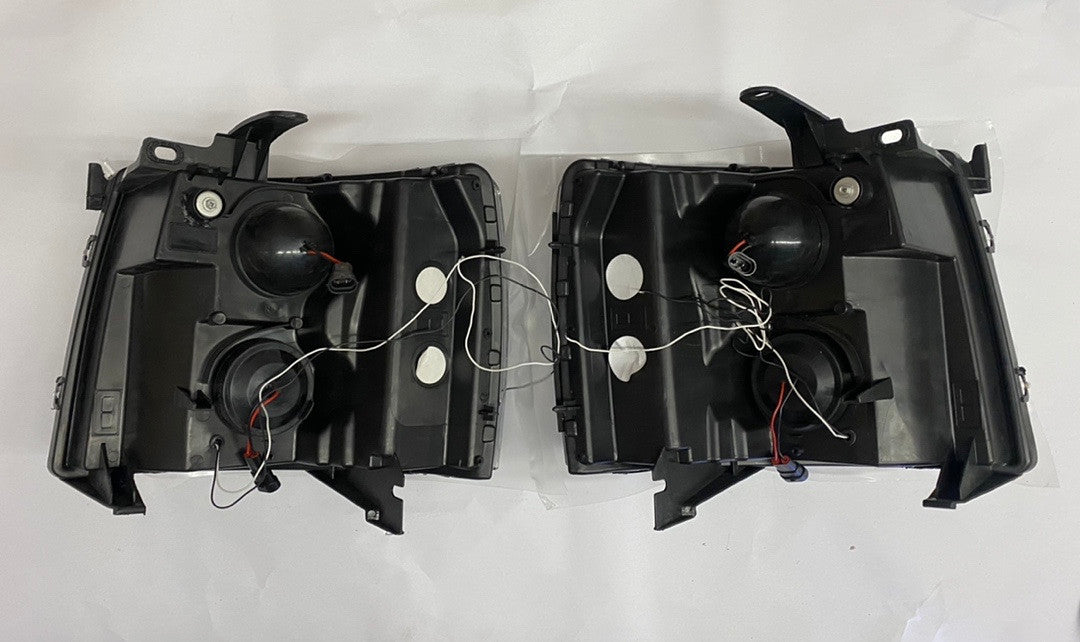2007 to 2013 Chevrolet Silverado LED Projector Headlights Luces Micas Calaveras Faros Focos Luz