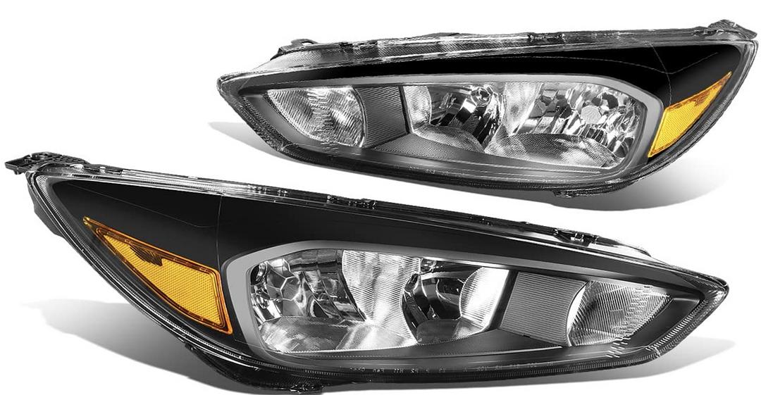15-18 Ford Focus Fits Halogen Headlight Models -