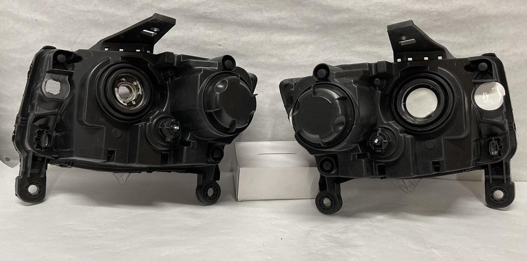 Black Housing Projector Headlights For 14-16 Grand Cherokee Pre Facelift