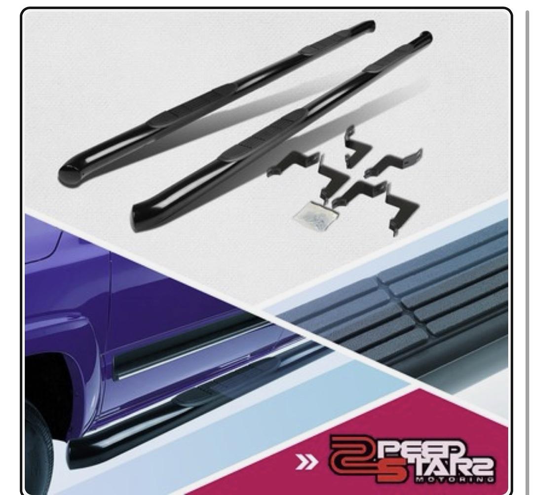 07-20 Toyota Tundra Nerf bar 3” black Extended Ext cab