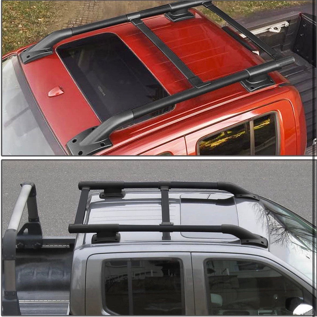 05 to 22 Frontier 4 door cross bar rack and roof rack combo