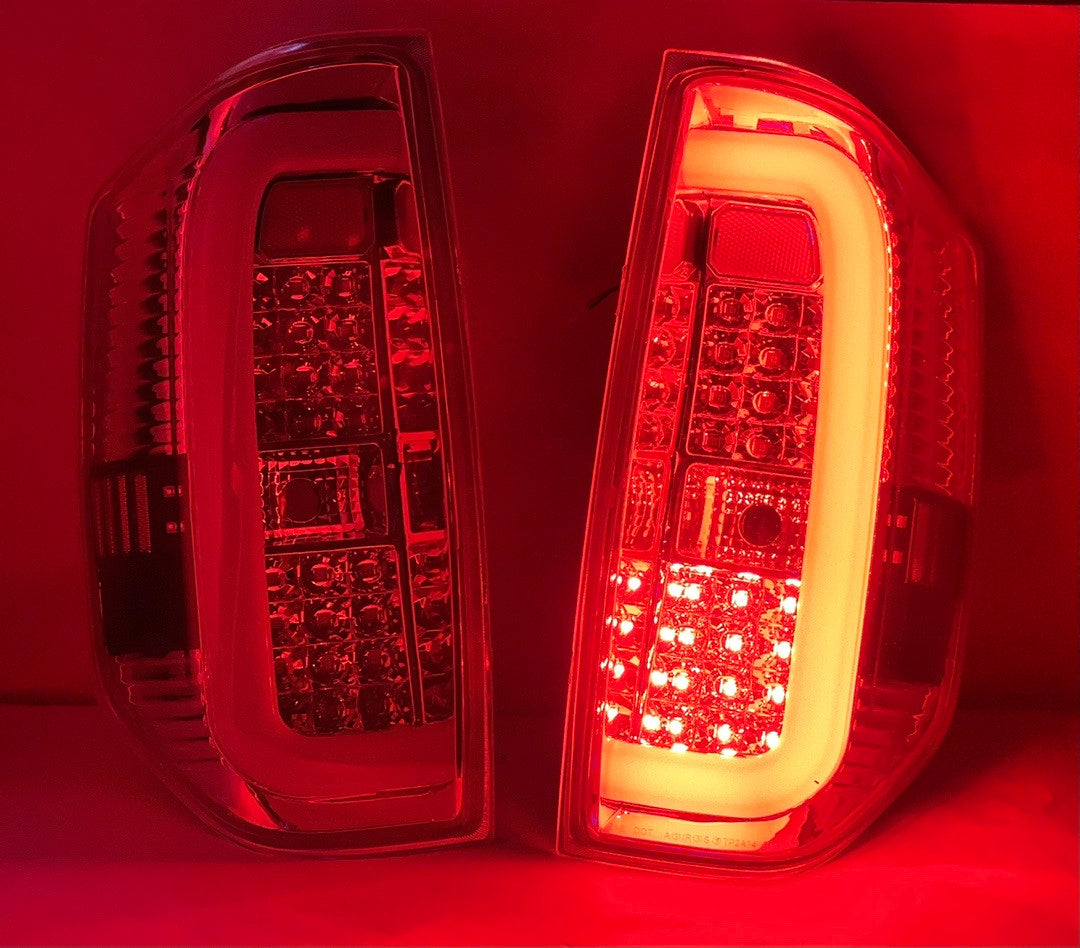 ‚úÖTL-TTU15-LED-3D-CH-SM Pair 3D LED Bar Tail Light Chrome 14-18 Tundra