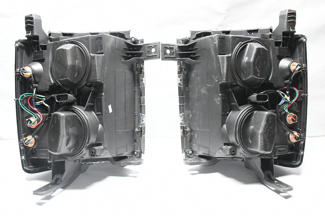 14-15 Chevy Silverado 1500 CHROME Clear HEADLIGHTS LAMPS