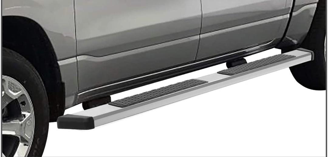 07-21 Toyota Tundra 5 Inches Chrome Step Bar Running Boards Crew Cab Universal