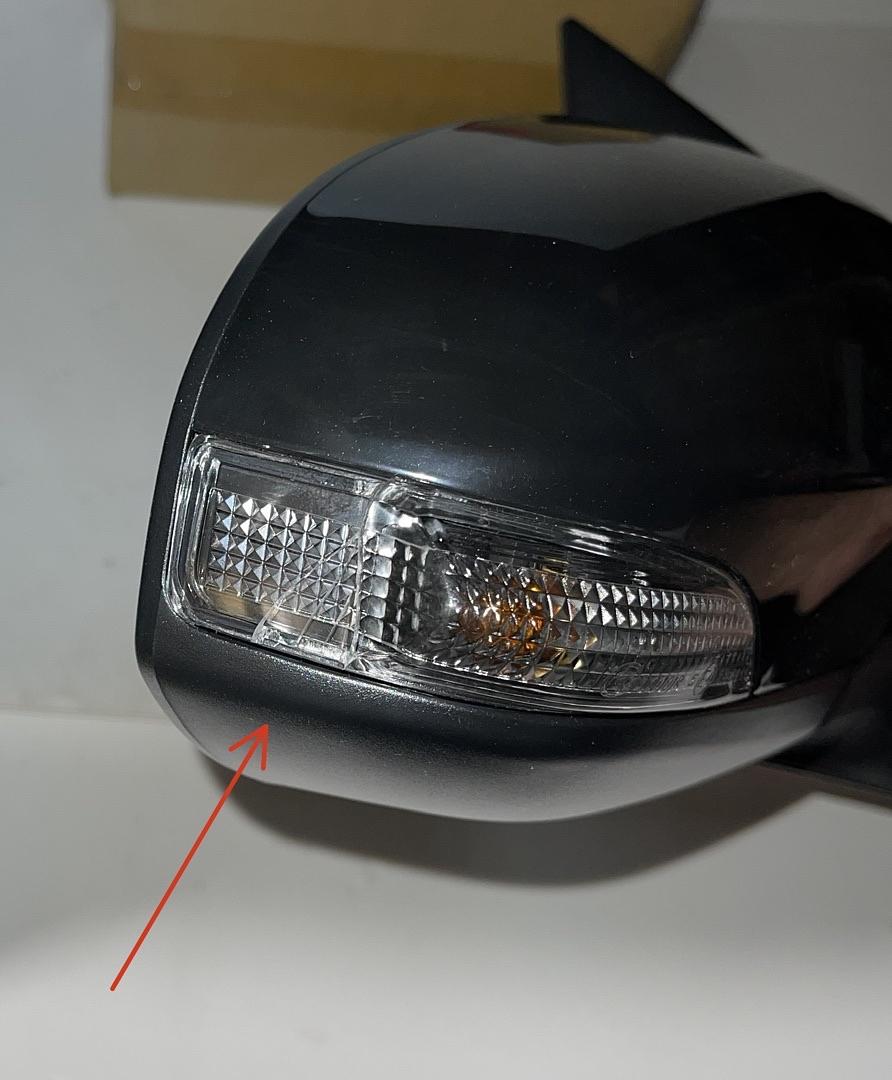 . Toyota Corolla Passenger Side Power / Heat / Signal Mirror for 2014 to 2019