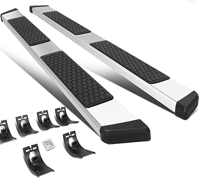 2009 to 2018 Dodge Ram Crew Cab ONLY Running Boards Estribos Side Step 5 inch Chrome