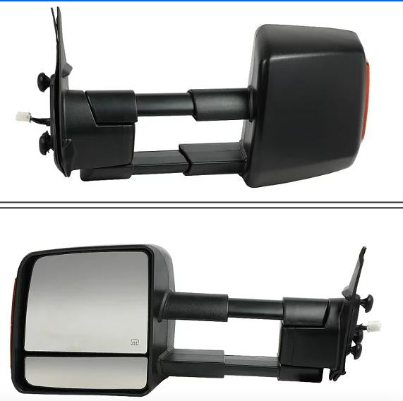 Toyota Tacoma Powered Adjust / Heat / LED Signal Towing Mirrors for 2016 to 2022