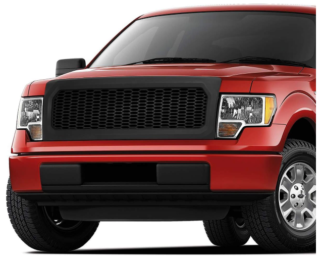 2009 To 2014 Ford F150 Black Grille Parrilla Negra