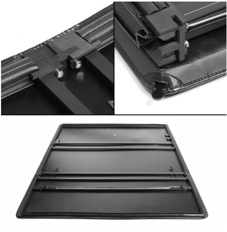 1997 to 2004 Dodge Dakota 6.5 Bed Soft Tri Fold Tonneau Cover Tapa Cubierto Vinyl