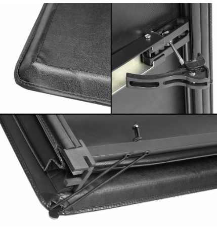 1997 to 2004 Dodge Dakota 6.5 Bed Soft Tri Fold Tonneau Cover Tapa Cubierto Vinyl