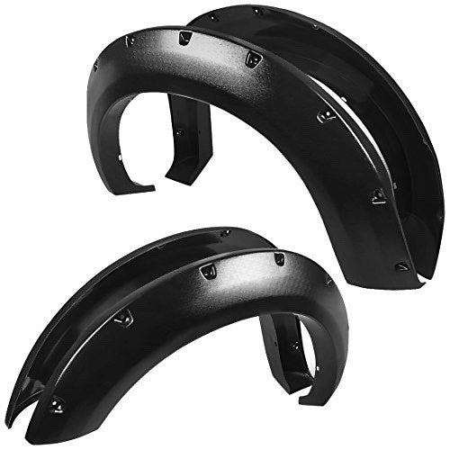 2011 to 2016 Ford F250 F350 Fender Flares with Rivets Polvaderas con Remache Guardabarros