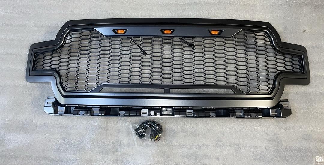 2018 and 2019 Ford F150 Metallic Grey Grille Parrilla Griz