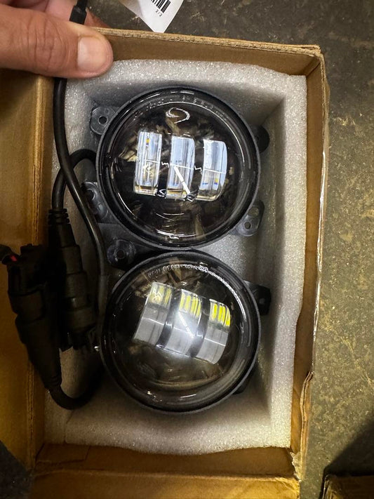 OPEN BOX 07-18 Dodge Chrome Fog Lights Antiniebla Charger 2011-2014Dodge Journey CHEROKEE