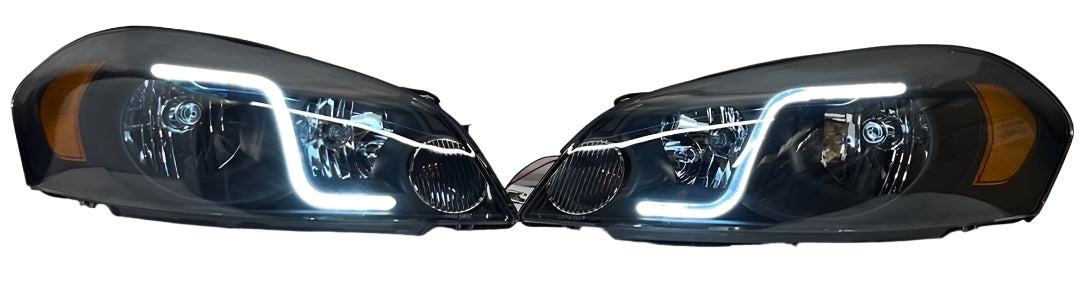 2006 to 2013 Chevrolet Monte Carlo Impala DRL headlights Luces Micas Calaveras faros