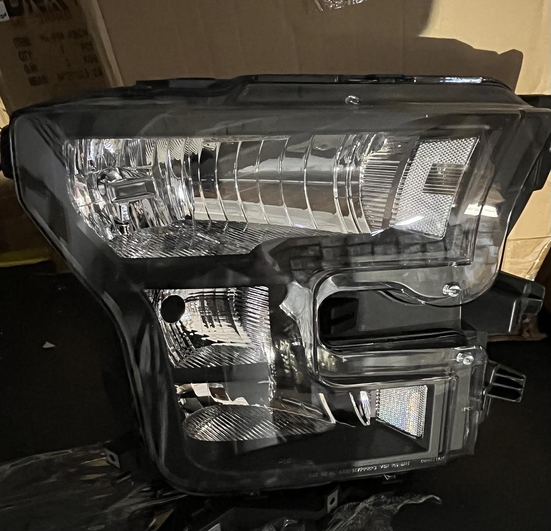 2015 to 2017 F150 Single Right Side Black Clear