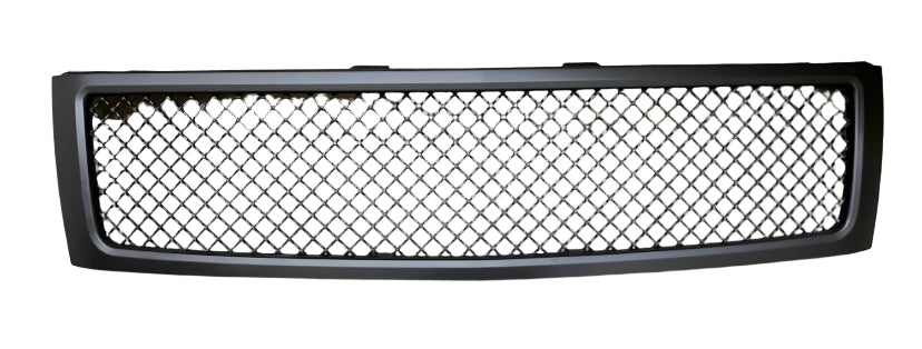 2007 to 2013 Chevrolet Silverado Black Grille Parrilla Negra