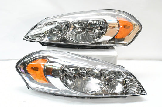 2006 to 2016 Chevrolet Impala Chrome OEM STYLE Headlights Luces Micas Calaveras