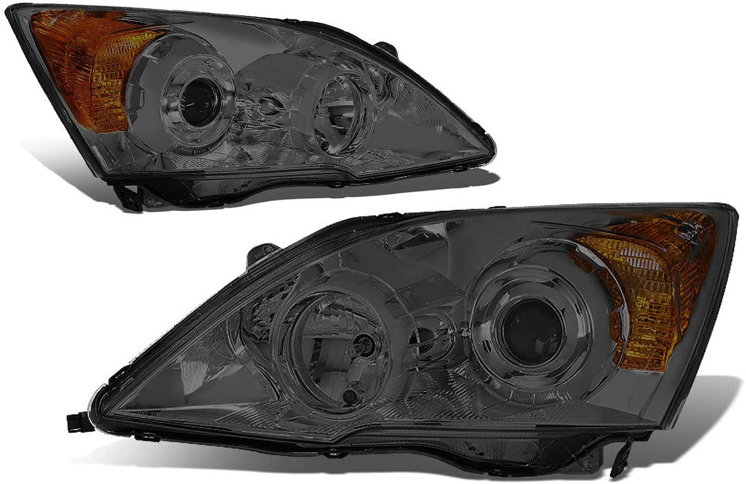 2007 To 2011 Honda Crv Smoked Headlights Micas Calaveras Ahumadas CR-V