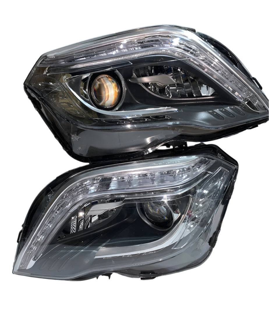 13 14 and 15 Mercedes GLK250 GLK280 GLK300 GLK350 DRL LED Projector Headlights Luces Micas