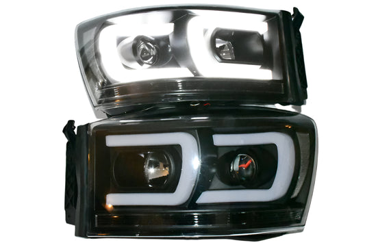 06 to 08 Dodge Ram Luces DRL Projector Headlights Luces Micas Calaveras