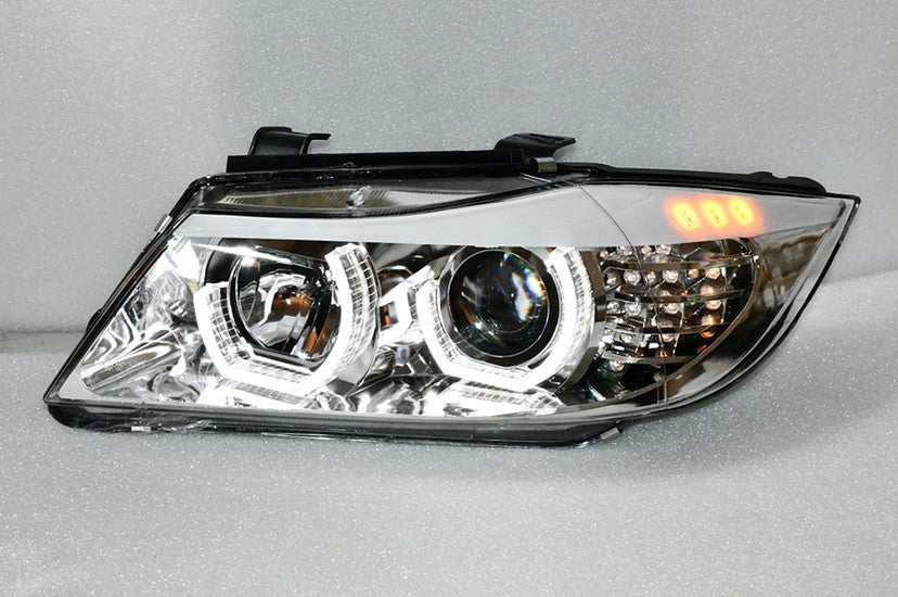 2005 to 2008 BMW sedan 325i 325xi 323i 328xi 330i headlighst luces micas Calaveras sequential led