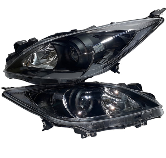 2010 To 2013 Mazda 3 Headlights Luces Micas Calaveras Faros Focos Luz Light