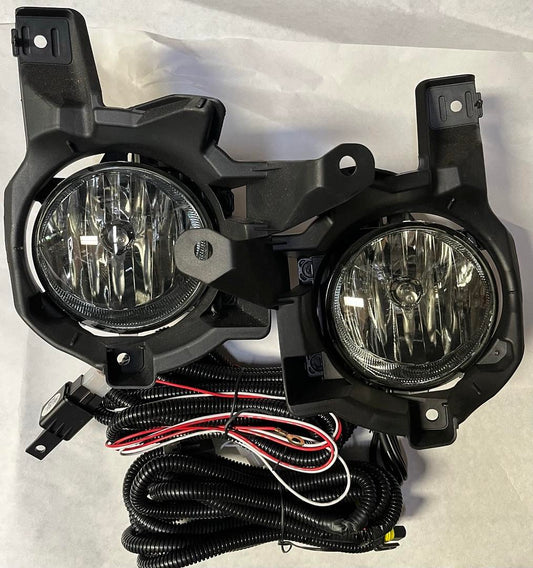 2013 to 2016 Toyota Rav4 Smoked Lens Fog Lights with Switch and Wiring Harness