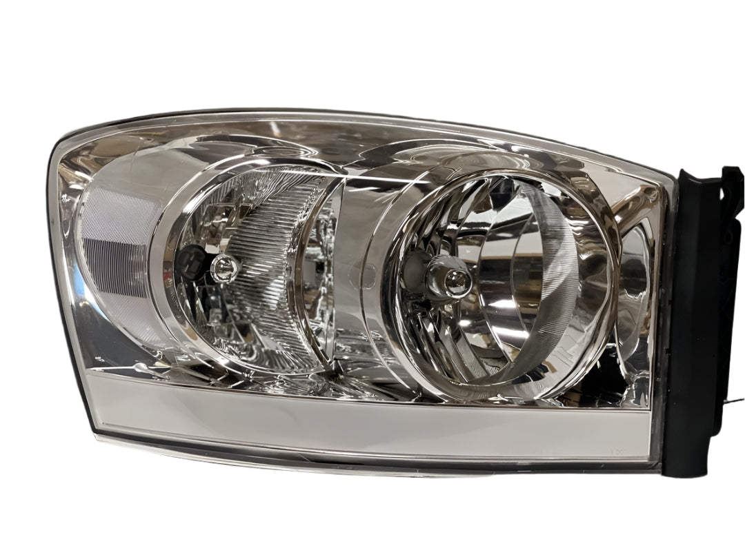 2006 to 2009 Dodge Ram Headlights Luces Micas Calaveras Faros Focos Luz Light Chrome Cromada DRL