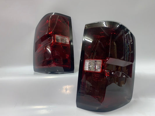 2014 to 2019 Chevrolet Silverado Smoked Tail Lights Luces Traceras Micas Calaveras ahumadas