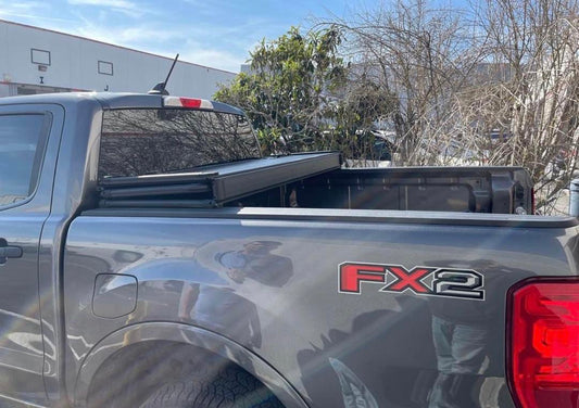 2019 to 2024 Ford Ranger 5 feet Hard Bed Cover Tri fold Cubierto para caja cama Tri Fold