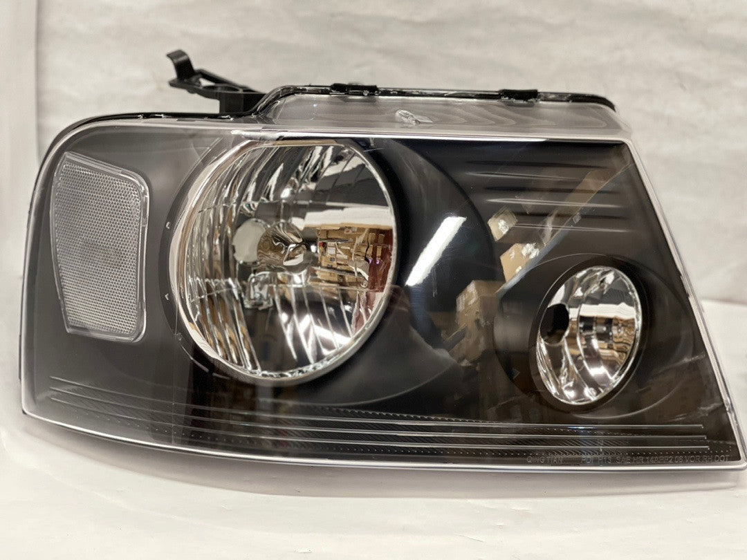 04-08 Ford F-150 black housing headlights