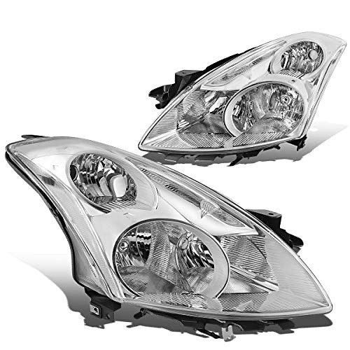 10-12 Nissan Altima 4DR Sedan Chrome Housing And Clear Headlights